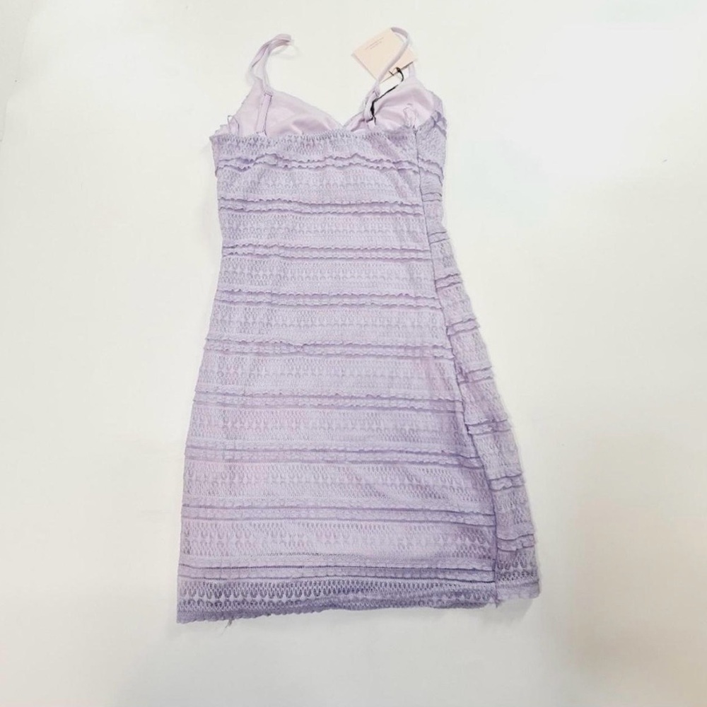 Superdown Lilac Carissa Mini Dress in Lavender - Picture 4 of 7